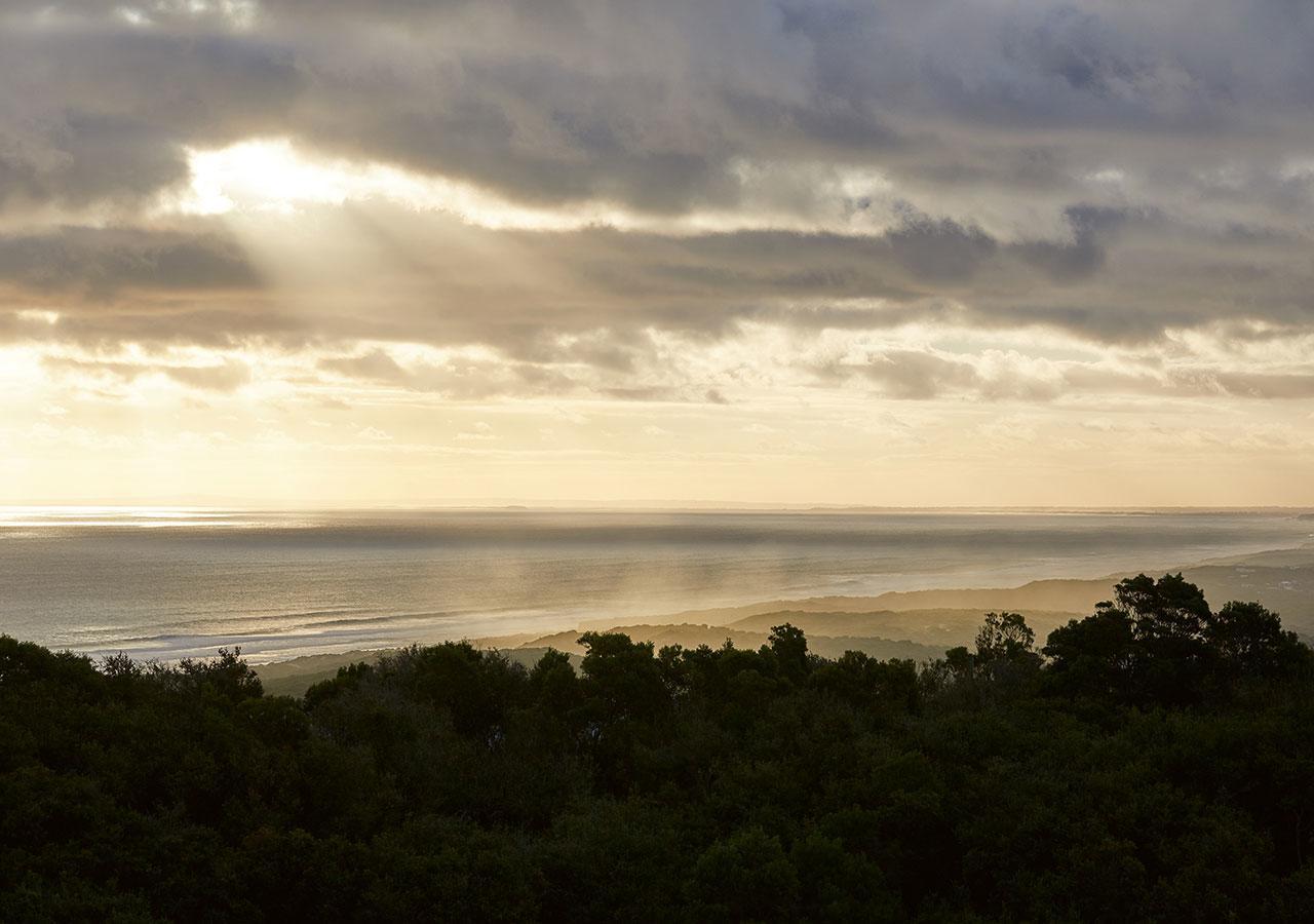 Racv Cape Schanck Resort מראה חיצוני תמונה Sunset over the bay